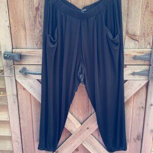 COPY - Eileen Fisher jersey harem pants with pockets (L)